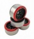 LLANTAS CRAWLER 1.9" BEADLOCK M105 - NEGRO/ROJO