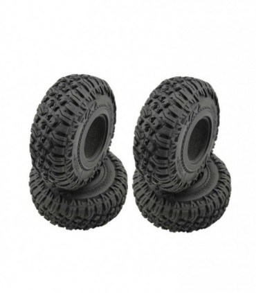 NEUMATICOS + INSERTS 1/10 CRAWLER 1.9" - ROUNDCUBE - Ø120 (4)