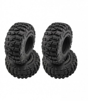 NEUMATICOS + INSERTS 1/10 CRAWLER 2.2" - ROUNDCUBE - Ø120 (4)