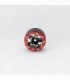 LLANTAS CNC AXIAL SCX24 TORNILLOS ALUMINIO-BEADLOCK ROJO (4u)