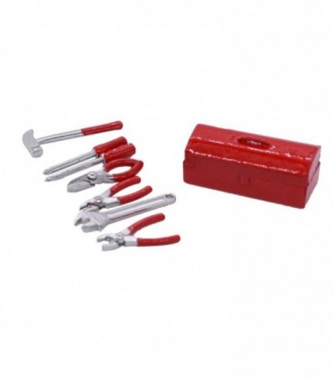 CAJA DE HERRAMIENTAS 1/10 CRAWLER - ROJO