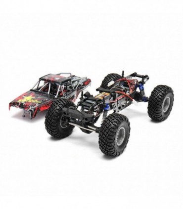 COCHE ROCK HAMMER 1/10 RGT1800-R WATERPROOF 4X4 ROJO RTR