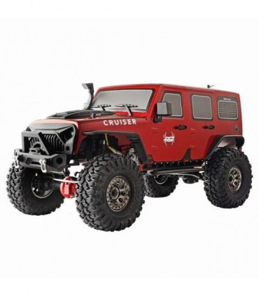COCHE CRAWLER ROCK CRUISER 1/10 RGT86100-R V2 4X4 WATERPROOF ROJO RTR