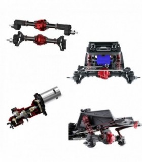 COCHE CRAWLER CHALLENGER1/10 RGT86170 4X4 WATERPROOF AMARILLO RTR