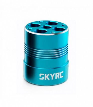SOPORTE AMORTIGUADORES (AZUL) SKYRC