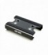 SOPORTE COCHE ALUNINIO 1/10 TOURING 1/12 RACING (NEGRO) SKYRC