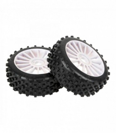 1/8 OFF ROAD SPORT STAR PIN LLANTA BLANCA (2u.)