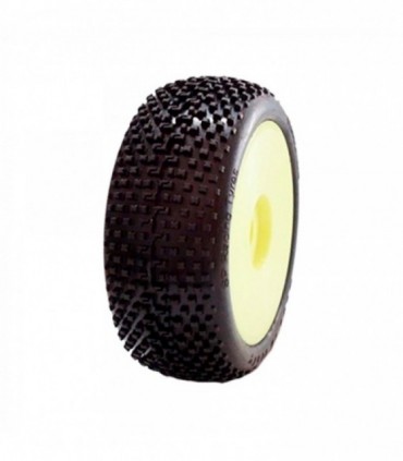 1/8 OFF ROAD COMP. DEMOLITION XSS EXTRA SUPER SOFT LLANTA AMARILLA (2u.)