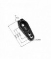 TR-X5 - SERVO HORN ALUMINIO 25T OFFSET 7mm LARGO 19mm