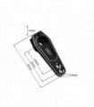 TR-X7 - SERVO HORN ALUMINIO 25T OFFSET 11mm LARGO 24mm