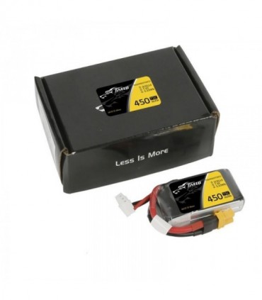 TATTU FUNFLY SERIES 450 mAh 7.4V 75C 2S1P WITH XT30-TAA4502S75XT3