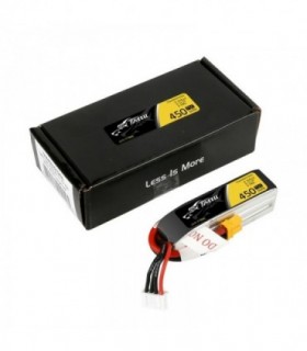 TATTU FUNFLY SERIES 450 mAh 11.1V 75C 3S1P WITH XT30-LONG SIZE FOR H-FRAME TAA4503S75X3L