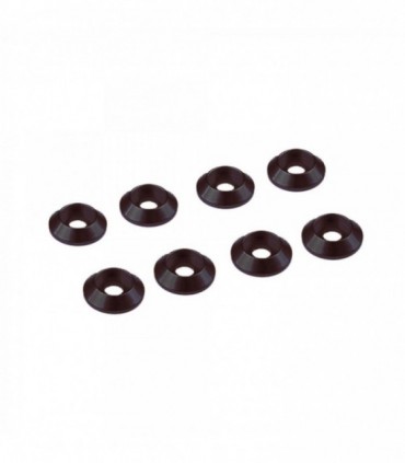 ARANDELA CABEZA CILINDRICA 3MM NEGRA (8u.)