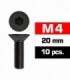 TORNILLOS M4x20mm AVELLANADO (10u.)