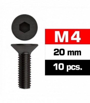 TORNILLOS M4x20mm AVELLANADO (10u.)
