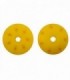 PISTONES AMORTIGUADOR CONICOS 16mm AMARILLOS (7x1.2mm inclinados) (2u.)