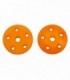PISTONES AMORTIGUADOR CONICOS 16mm NARANJA (5x1.6mm) (2u.)