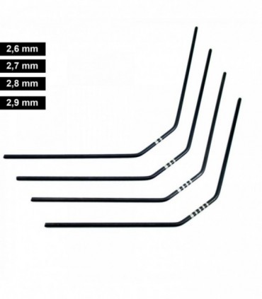 SET BARRAS ESTABILIZADORAS ULTIMATE TRASERAS MUGEN. ASSOCIATED. XRAY (4u)