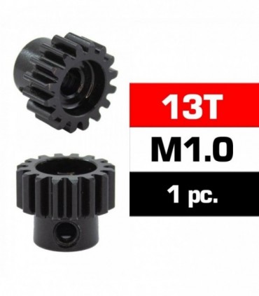 PIÑON M1.0 -13T - ACERO HSS - DIAMETRO 5.0mm
