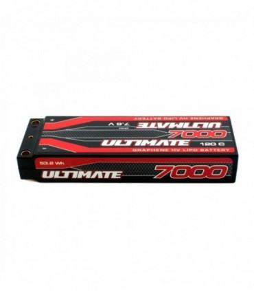 BATERÍA ULTIMATE GRAFENO HV LiPo STICK 7.6v. 7000mAh 120C CONEXION 5mm