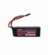 BATERÍA ULTIMATE LiPo RECEPTOR PLANA 7.4V. 2500mAh CONEXIÓN JR