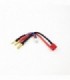 CABLE CARGAR/BALANCEAR BATERIAS 2S (4mm a T-DEAN)