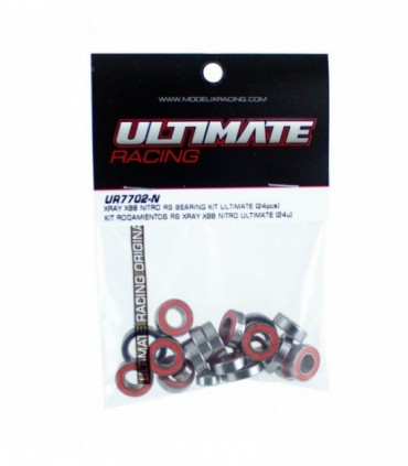 KIT RODAMIENTOS RS XRAY XB8 NITRO ULTIMATE (24u)