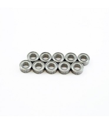 5x10x4mm KIT RODAMIENTOS SELECT "HS" TAPAS METALICAS PARA CAMPANA (10u.)