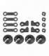 -LIQUIDACION- Team Associated RC8B4 Spring Cups and Shock Rod Ends