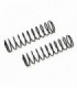 -LIQUIDACION- Team Associated Rear Springs V2. brown. 3.8 lb/in. L86. 11.75T. 1.6D