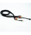 CABLE CARGA 2S DE 60 cm CON CONECTORES 4/5mm