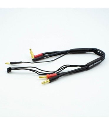 CABLE CARGA 2S DE 30 cm CON CONECTORES 4/5mm