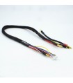 CABLE CARGA 2x2S DE 60 cm CON CONECTORES 4/5mm