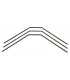 -LIQUIDACION- Team Associated RC8B3 FT Rear Anti-roll Bars, 2.2-2.4mm