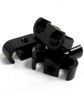 SOPORTE TUBO GASOLINA METALICO YEAHRACING NEGRO