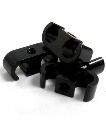 SOPORTE TUBO GASOLINA METALICO YEAHRACING NEGRO
