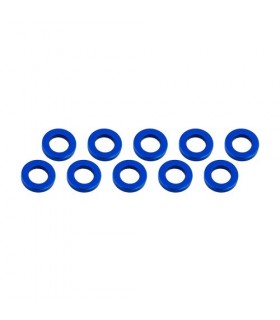 ARANDELAS ALUMINIO (3x6x1mm) AZUL (10u.)