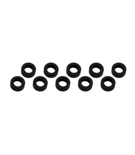 ARANDELAS ALUMINIO (3x6x2mm) NEGRA (10u.)