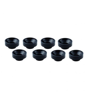 ARANDELAS ALUMINIO PARA SERVO NEGRA (8u.)