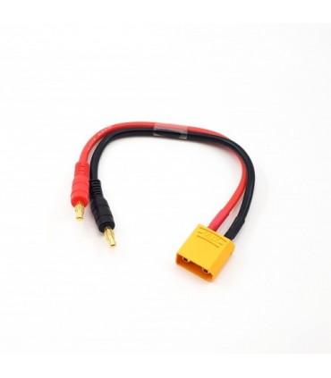 CABLE CARGA CON CONECTOR XT90 (20cm)