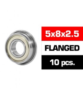 5x8x2.5mm KIT RODAMIENTOS "HS" FLANGED TAPAS METALICAS (10u.)