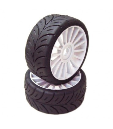 1/8 RALLY SPORT LLANTA MULTIRADIO GRIS DURA (2u.)