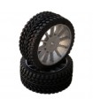1/10 RADIAL 26mm SPORT LLANTA NEGRA 10 RADIOS (2u.)