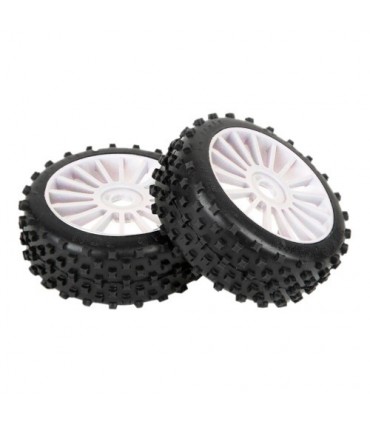 1/8 OFF ROAD SPORT STAR PIN LLANTA BLANCA (2u.)