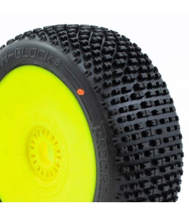 H-BLOCK v2 BUGGY C3 (MEDIUM) EN LLANTA AMARILLA (2pcs.)