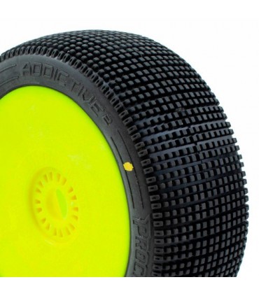 ADDICTIVE v2 BUGGY C2 (SOFT) EN LLANTA AMARILLA (2pcs.)