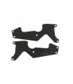 PLACA CARBONO TRAPECIO DEL. MBX8 TRUGGY (1mm) (2u.)