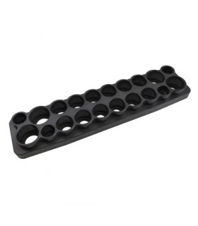 SOPORTE PARA 20 HERRAMIENTAS NEGRO