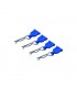 CLIPS DE CARROCERIA CON TIRADOR DE GOMA AZUL(4u)