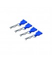 CLIPS DE CARROCERIA CON TIRADOR DE GOMA AZUL(4u)